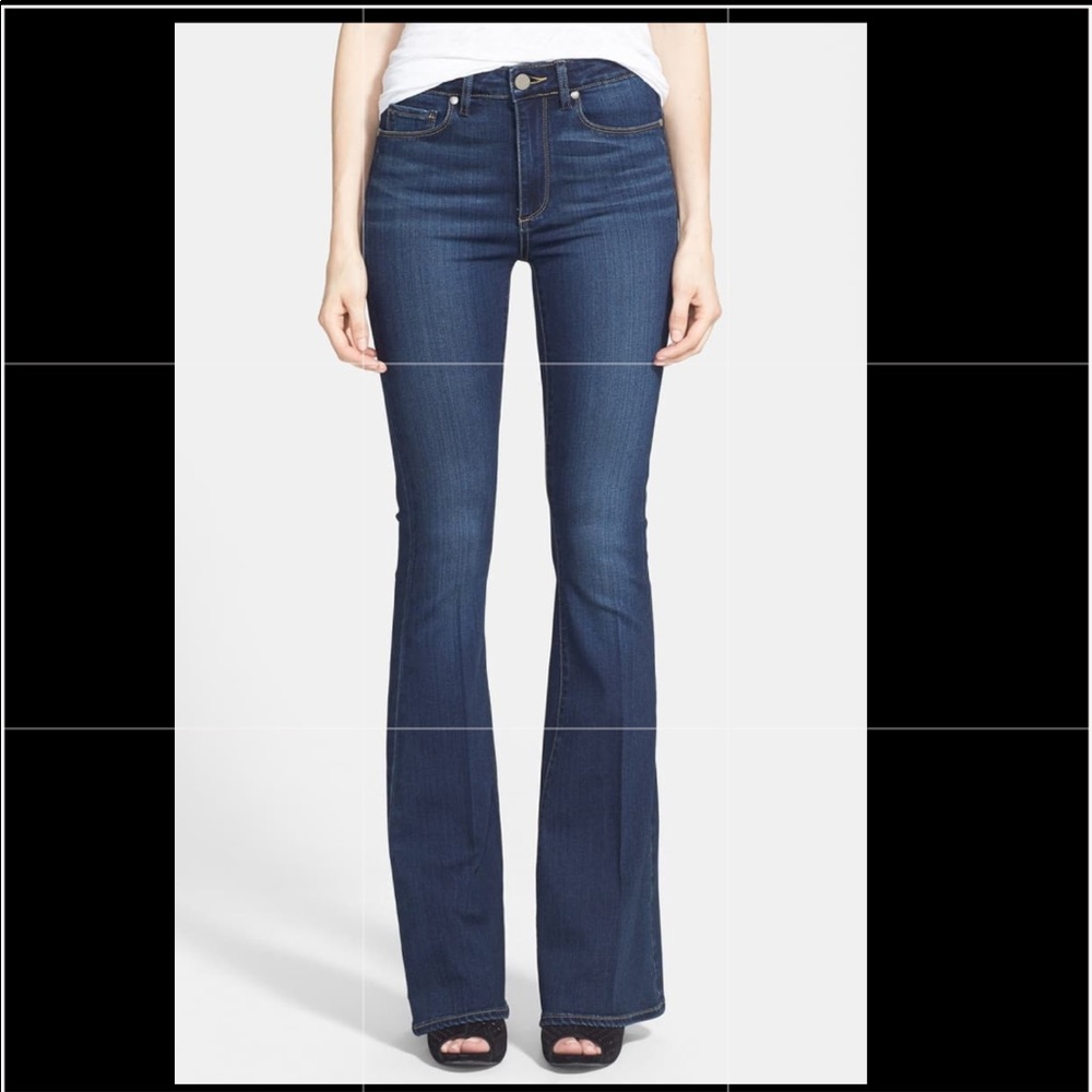 Paige bell canyon flare jeans